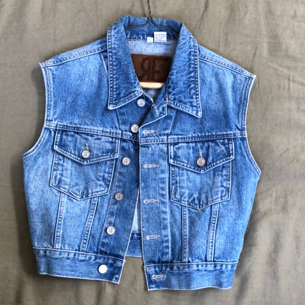 Denim vest